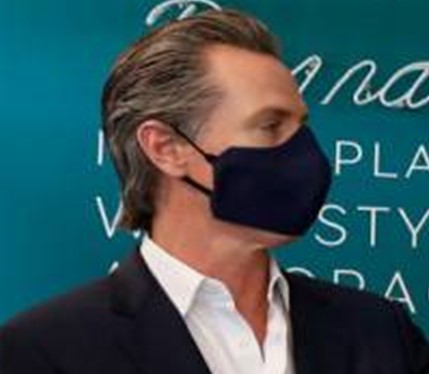 california mandates wearing masks