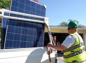 The project allows students to prove their skills in the real world, said Lead Solar Program Instructor Uriah Ojan.