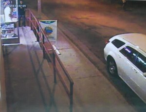 Surveillance video from the time of the collision shows potential witnesses in the immediate area. Authorities are asking the witnesses to come forward.