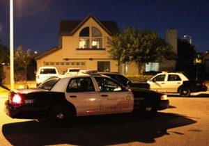 The incident happened at a home in the 5000 Block of Blue Sage Drive in Palmdale.