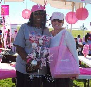 Event chair Ima Moore (left) and longtime advocate Terri Gore (right).
