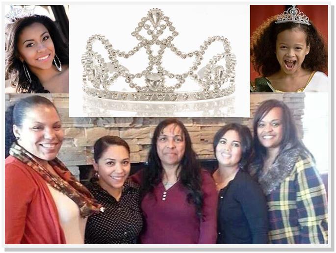 Miss AV Latina pageant organizers (from L to R) are Destiny Smith, Christina Zulu, Gloria Chavez, Lorena Chiquillo-Rubio and Waunette Cullors. The pageant takes place Saturday, April 26, at the Chimbole Cultural Center in Palmdale.