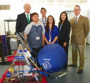 Antonovich toured the Academy and learned about the school’s STEM-based academics and curriculum that prepares students for careers in the 21st century.  