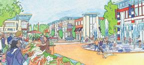 Rendering of a typical TOD project that represents the TOD vision. (Contributed)