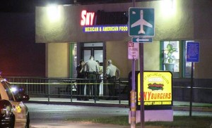 The fatal shooting happened around 9:30 p.m. March 31 outside Sky Burgers in the 1800 block of East Palmdale Boulevard.
