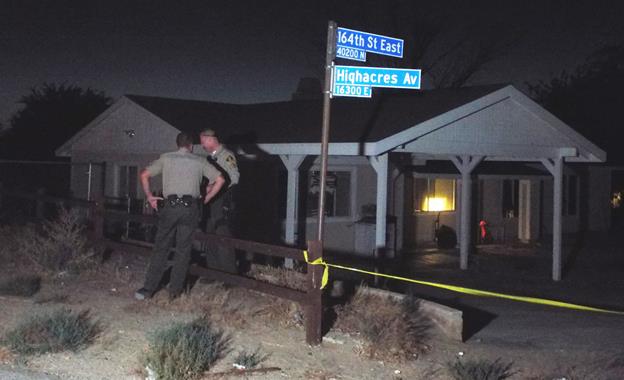 Deputies blocked off the area around a home on June 16 as detectives investigated the circumstances surrounding the death of David Ruiz, the man found dead that afternoon in the 40200 block of 164th Street East. (Photo by LUIS MEZA)