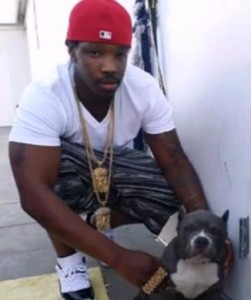 Derron Jones, 25, was shot to death in Leimert Park on July 20, according to police, who said they believed the shooting was gang- related. (Image source: YouTube memorial video)