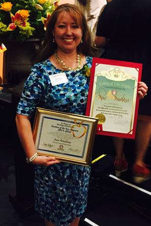 Ana Penaloza was the 2014 Westside Union School District Teacher of the Year recipient, which led to her appointment for the Los Angeles county award. [contributed photo]