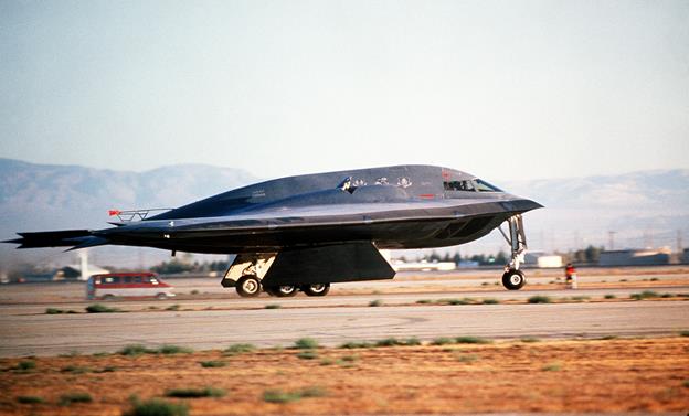 The new bomber is an Air Force priority because the oldest ones in its fleet have far outlived their expected service life and even the newest – the B-2 stealth bombers – have been flying for more than two decades, said Deborah Lee James, the secretary of the Air Force. Image: A B-2 Spirit bomber takes off July 17, 1989, from the Northrop Grumman production facility in Palmdale. [U.S. Air Force photo by Alan Wycheck]