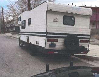 Earl Williams parked this recreational vehicle near the 4-year-old victim's Lancaster home around noon on Dec. 20, 2014. He carried the girl down the driveway toward the RV but was stopped by the girl's 13-year-old brother. 